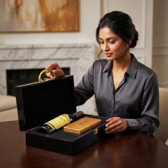 Caymus Cabernet & Godiva Chocolate Gift Box